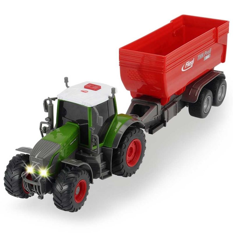 Dickie Toys Tractor Dickie Toys Fendt 939 Vario cu remorca 41 cm