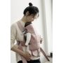 BabyBjorn - Marsupiu anatomic Mini, cu pozitii multiple de purtare &ndash; Dusty Pink, Bumbac