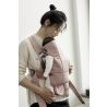 BabyBjorn - Marsupiu anatomic Mini, cu pozitii multiple de purtare &ndash; Dusty Pink, Bumbac