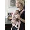 BabyBjorn - Marsupiu anatomic Mini, cu pozitii multiple de purtare &ndash; Dusty Pink, Bumbac