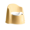 BabyBjorn - Olita cu protectie spate Potty Chair Powder Yellow/white