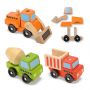 Vehicule utilitare pentru constructii din lemn Melissa and Doug