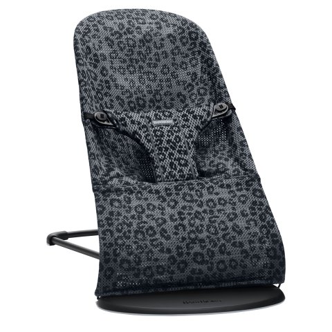 BabyBjorn -  Balansoar Bliss Antracite/Leopard Mesh - Editie Limitata