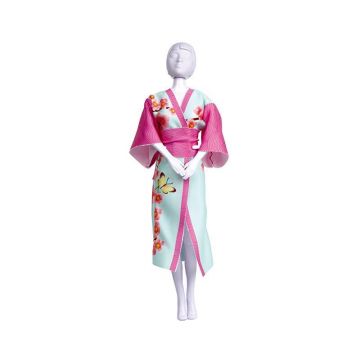 Dress Your Doll Set de croitorie haine papusi Couture Yumi Blossom