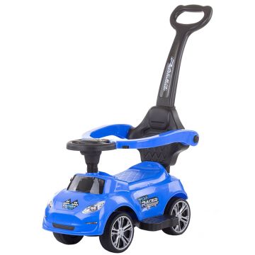 Chipolino Masinuta de impins Turbo blue cu maner