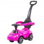 Chipolino Masinuta de impins  Turbo pink cu maner