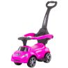 Chipolino Masinuta de impins  Turbo pink cu maner