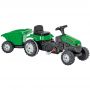 Pilsan Tractor cu pedale si remorca  Active with Trailer 07-316 green