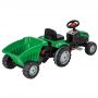 Pilsan Tractor cu pedale si remorca  Active with Trailer 07-316 green