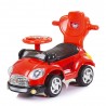 Chipolino Masinuta de impins Super Car red cu maner si copertina