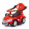 Chipolino Masinuta de impins Super Car red cu maner si copertina