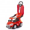 Chipolino Masinuta de impins Super Car red cu maner si copertina