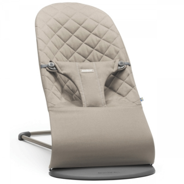 BabyBjorn Balansoar Bliss Sand Grey, Bumbac